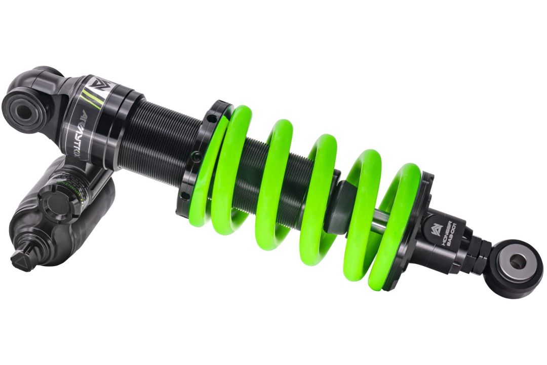 Honda CB650R piggyback shock absorber