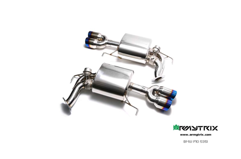 Bmw F10 535i Armytrix Exhaust Mods Best Tuning Review Price