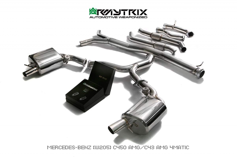 Interruption Abundantly Easy to happen Mercedes Amg C400 C450 C43 Armytrix Exhaust Mods Best Tuning Review Price