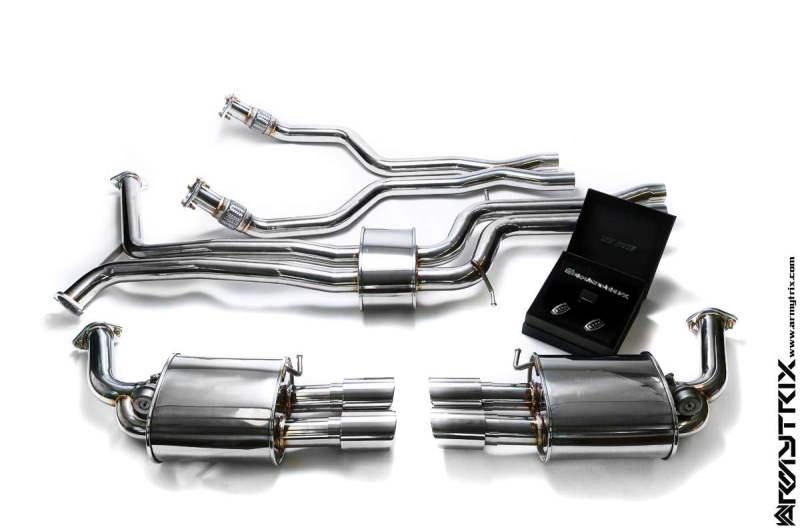 Audi A6 C7 Armytrix Exhaust Tuning Review Price