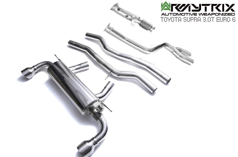 2020 Toyota Gr Supra A90 A91 Mk5 3.0t L6 Euro6 Armytrix Valve Exhaust
