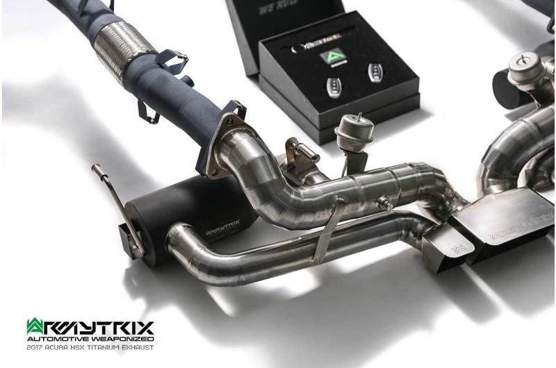 Armytrix First And Only 2017 Acura Nsx Titanium Exhaust & Downpipe
