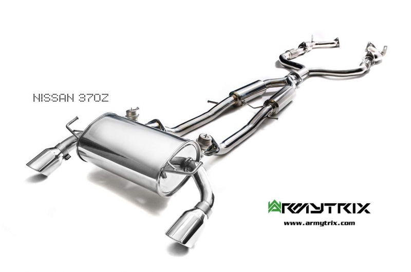 Nissan 370z Armytrix Exhaust Mods Best Tuning Review Price