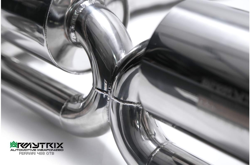 Ferrari 488 Gtb Spider Armytrix Stainless Steel Exhaust Best