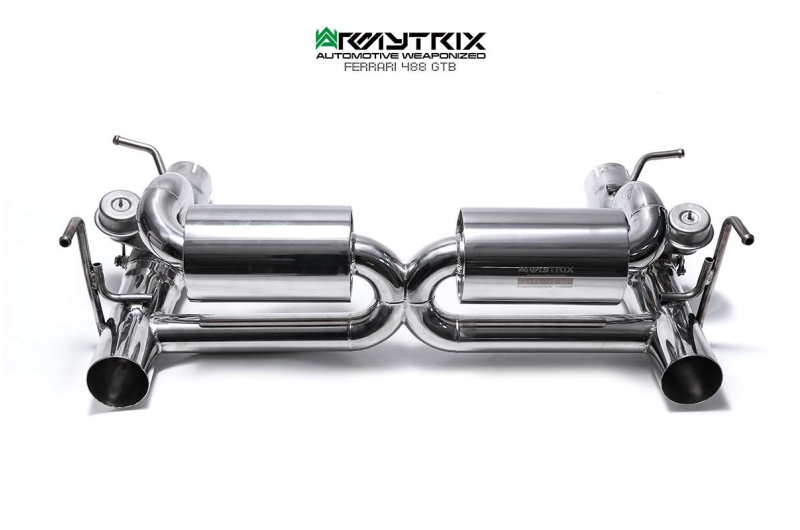 Ferrari 488 Gtb Spider Armytrix Stainless Steel Exhaust Best