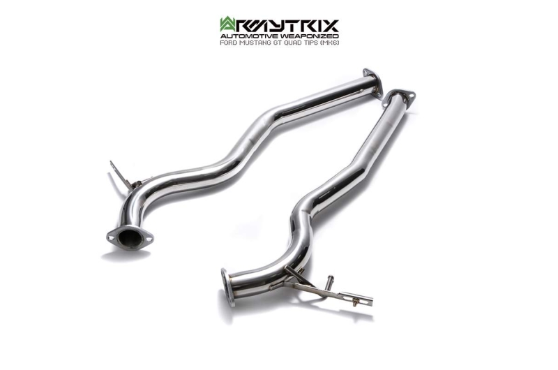 ford mustang gt facelift quad tips armytrix valvetronic exhaust