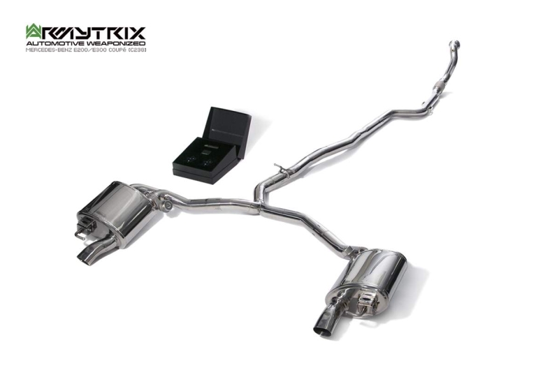 Mercedes E200 E300 Coupe W213 Armytrix Performance Aftermarket Exhaust Tuning Review Price 2019