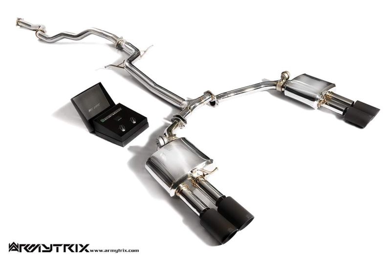 audi a4 b8 4d armytrix valvetronic exhaust