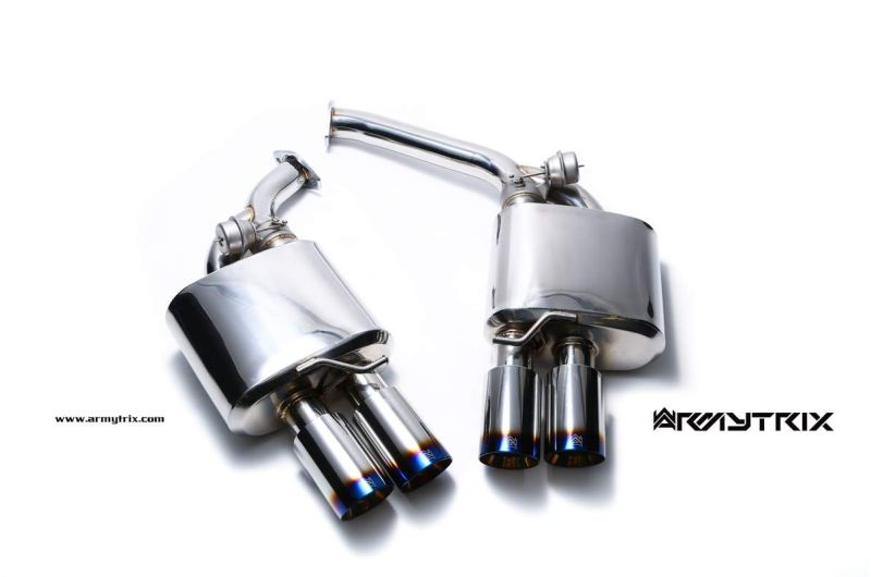 audi a4 b8 4d armytrix valvetronic exhaust