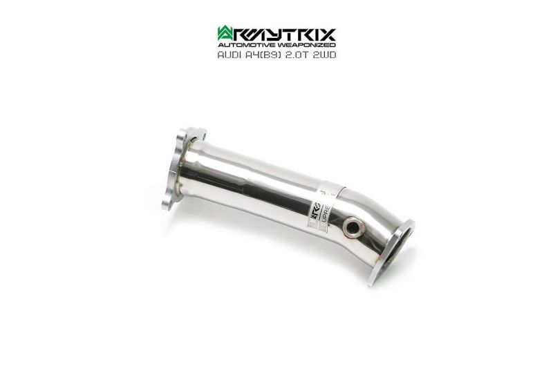 audi a4 b9 2wd armytrix valvetronic exhaust