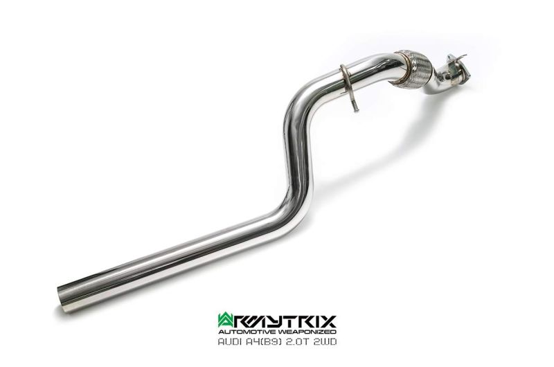 audi a4 b9 2wd armytrix valvetronic exhaust