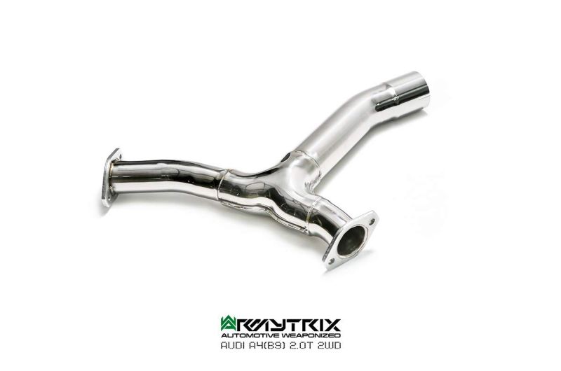 audi a4 b9 2wd armytrix valvetronic exhaust