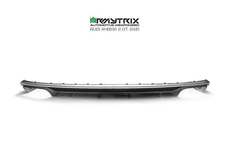 audi a4 b9 2wd armytrix valvetronic exhaust