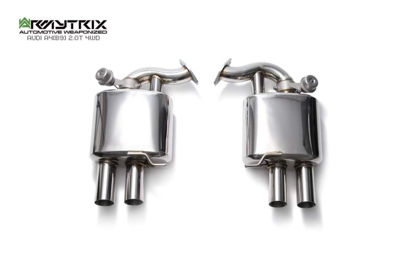 audi a4 b9 4wd armytrix valvetronic exhaust