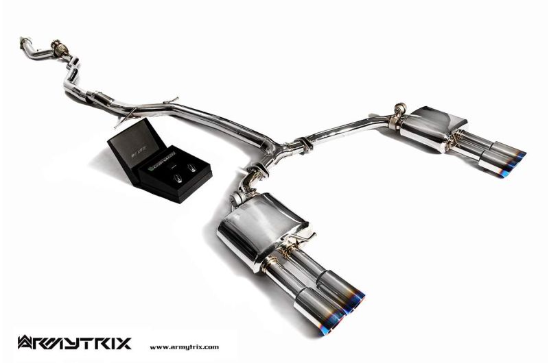 audi a5 b8 armytrix valvetronic exhaust