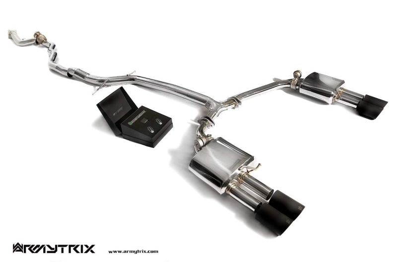 audi a5 b8 armytrix valvetronic exhaust