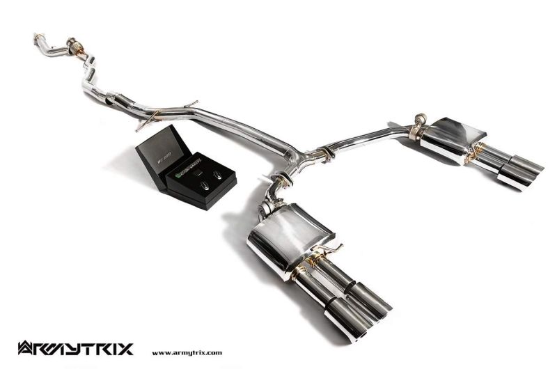 audi a5 b8 armytrix valvetronic exhaust