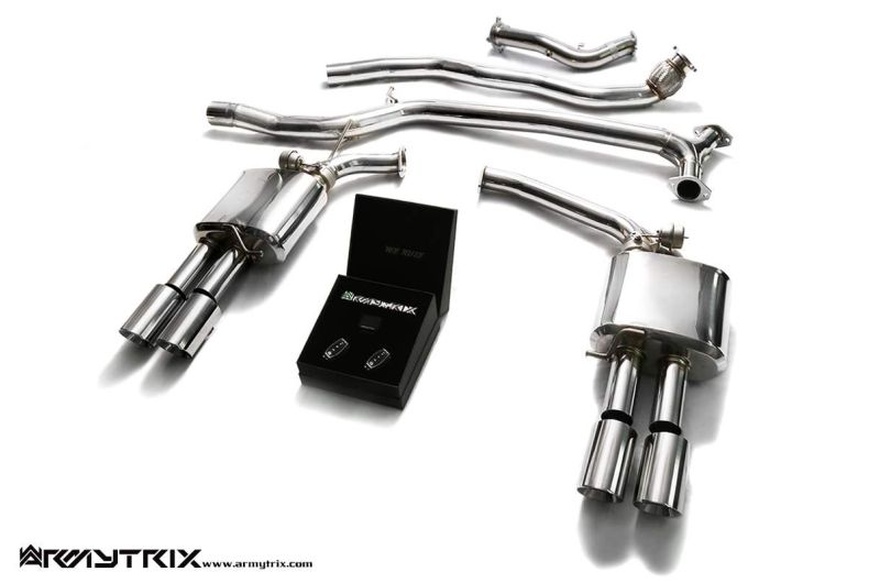 audi a5 b8 armytrix valvetronic exhaust