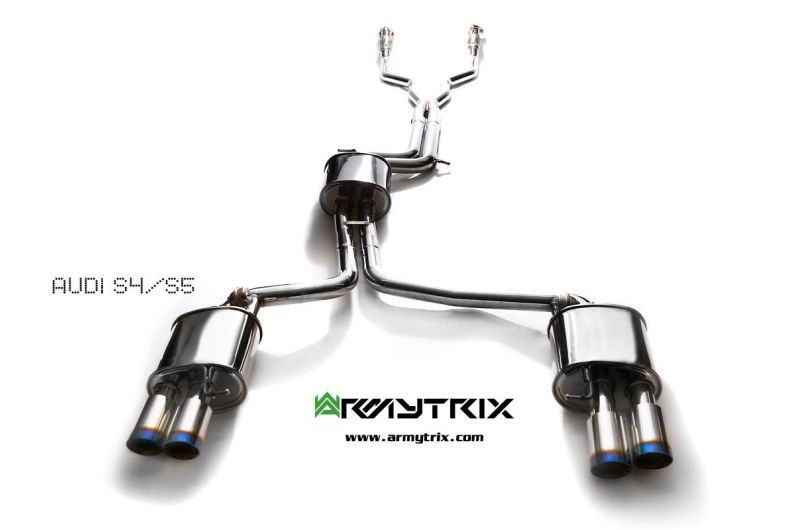 audi s4 b8 armytrix valvetronic exhaust