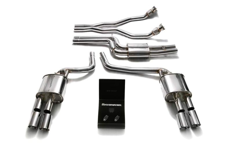 audi s4 b8 armytrix valvetronic exhaust