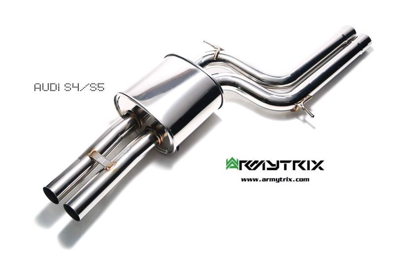 audi s4 b8 armytrix valvetronic exhaust