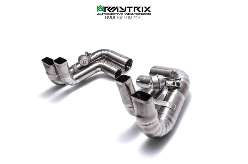 audi r8 v10 mk2 armytrix valvetronic exhaust