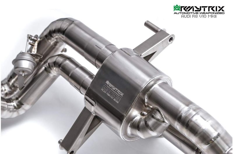 audi r8 v10 mk2 armytrix valvetronic exhaust