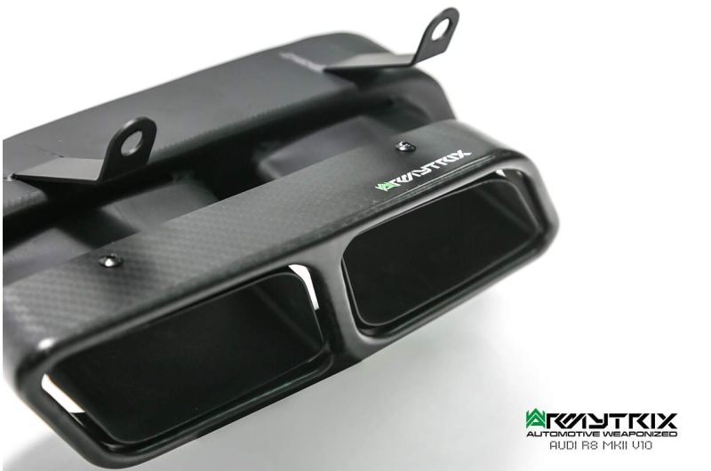 audi r8 v10 mk2 armytrix valvetronic exhaust