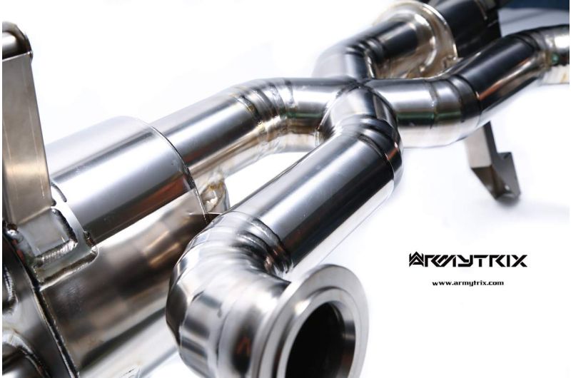 audi r8 v8 armytrix valvetronic exhaust