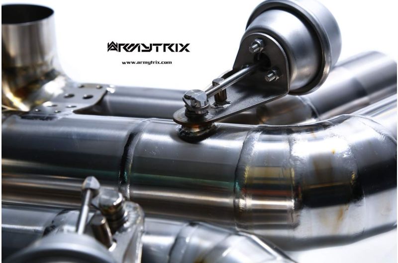 audi r8 v8 armytrix valvetronic exhaust