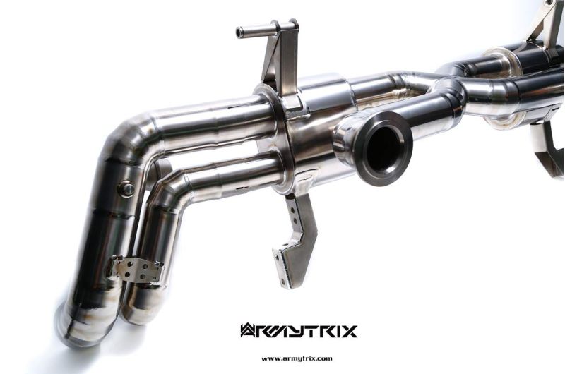 audi r8 v8 armytrix valvetronic exhaust