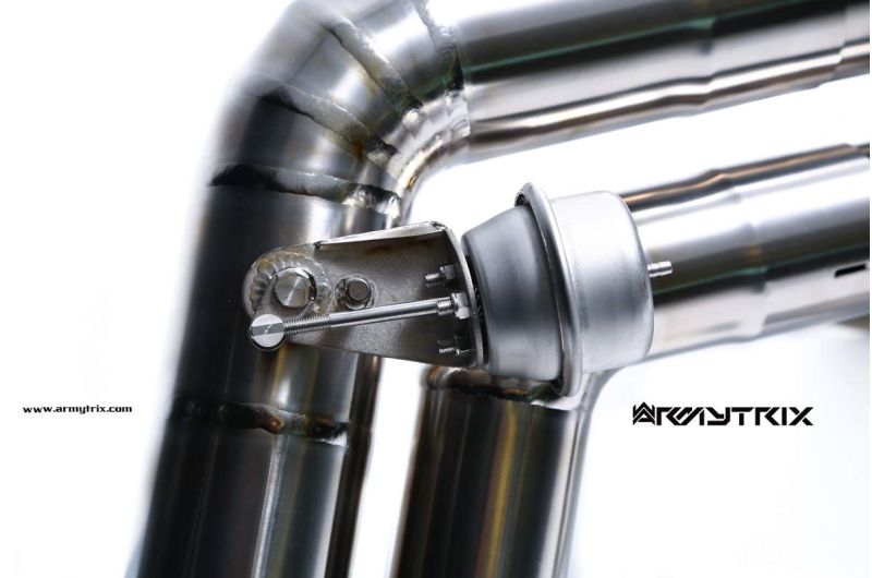 audi r8 v8 armytrix valvetronic exhaust