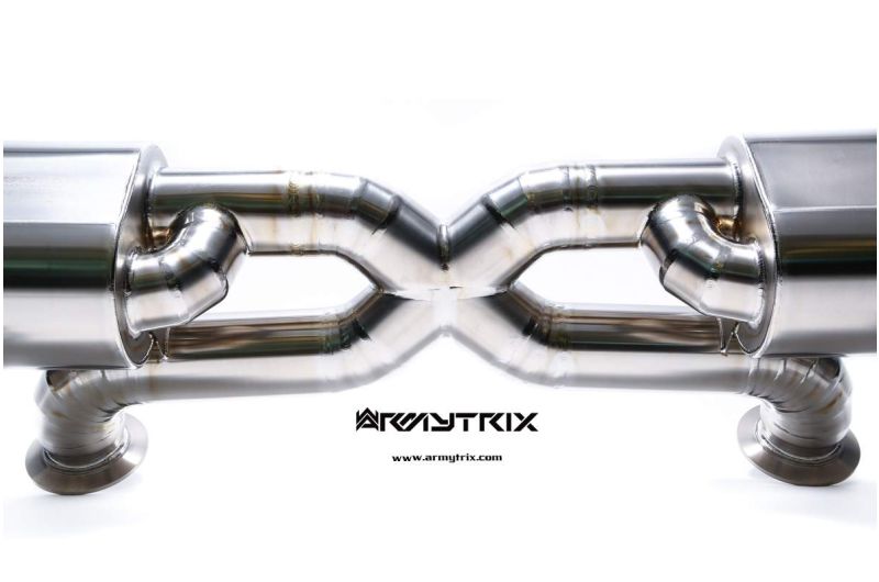 audi r8 v8 armytrix valvetronic exhaust