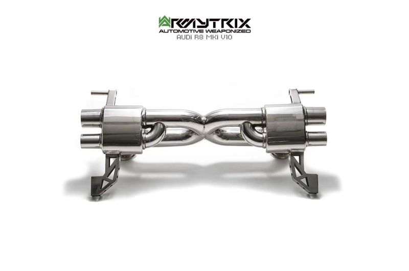 audi r8 v10 armytrix valvetronic exhaust