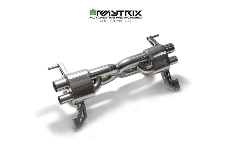 audi r8 v10 armytrix valvetronic exhaust