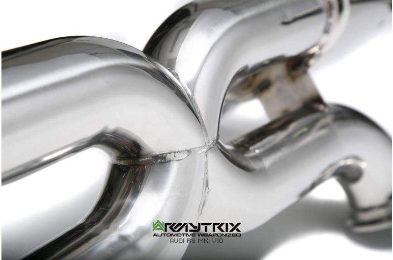 audi r8 v10 armytrix valvetronic exhaust