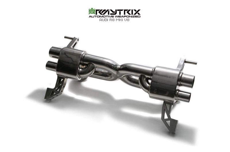 audi r8 v8 armytrix valvetronic exhaust