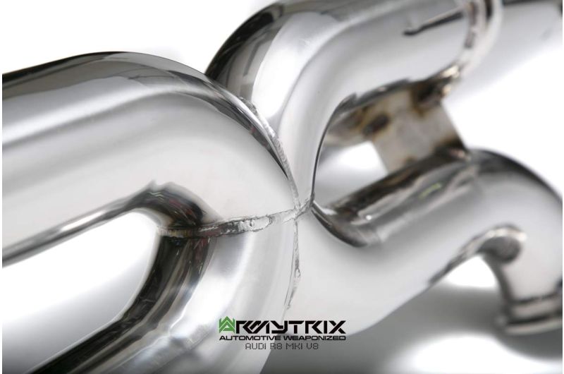 audi r8 v8 armytrix valvetronic exhaust