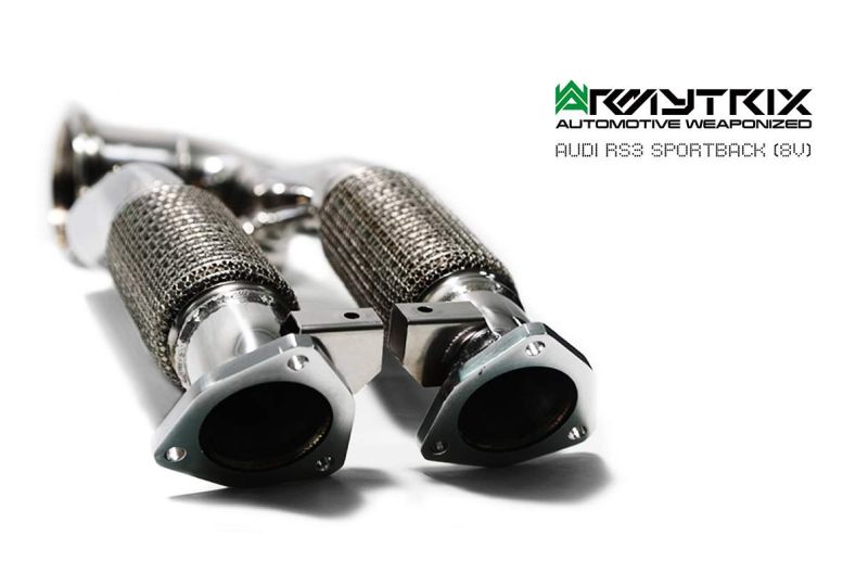 audi rs3 8v armytrix valvetronic exhaust