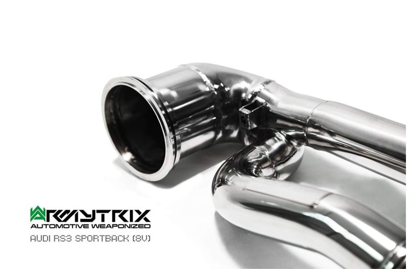 audi rs3 8v armytrix valvetronic exhaust