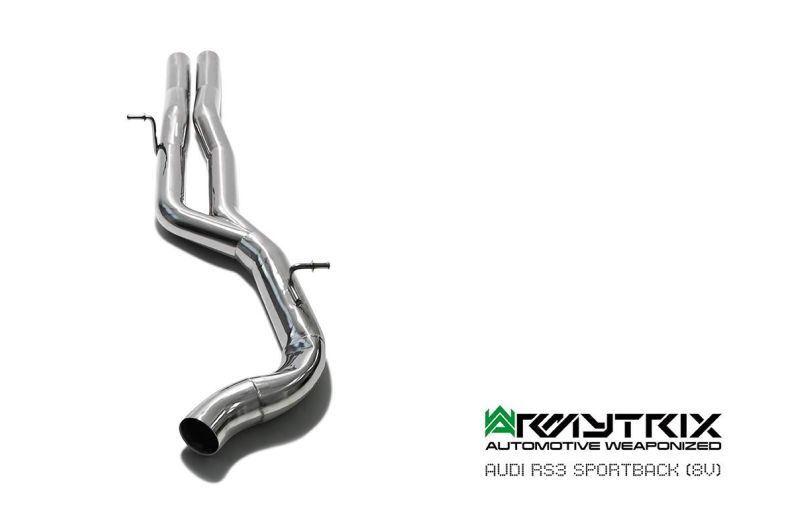 audi rs3 8v armytrix valvetronic exhaust