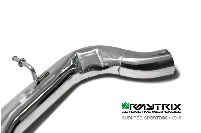 audi rs3 8v armytrix valvetronic exhaust