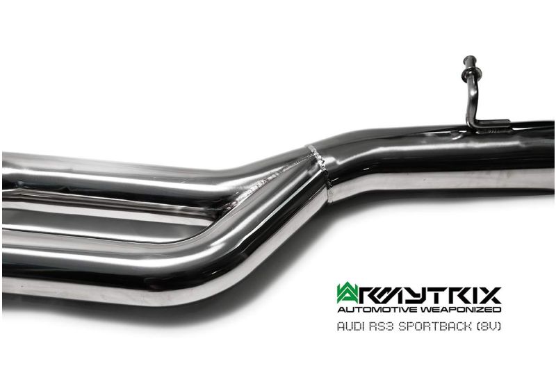 audi rs3 8v armytrix valvetronic exhaust