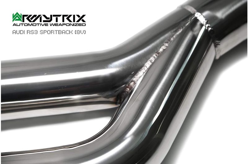 audi rs3 8v armytrix valvetronic exhaust