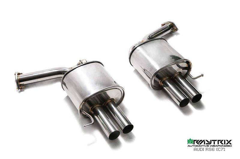 audi rs6 c7 armytrix valvetronic exhaust