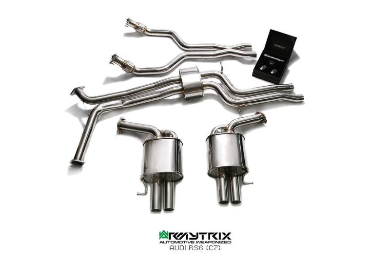 audi rs6 c7 armytrix valvetronic exhaust