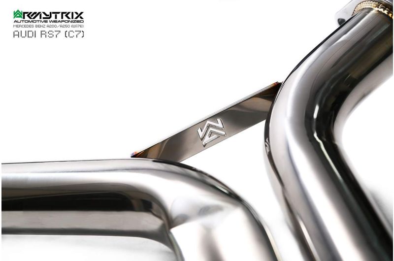 audi rs7 c7 armytrix valvetronic exhaust