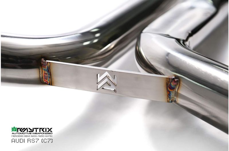 audi rs7 c7 armytrix valvetronic exhaust