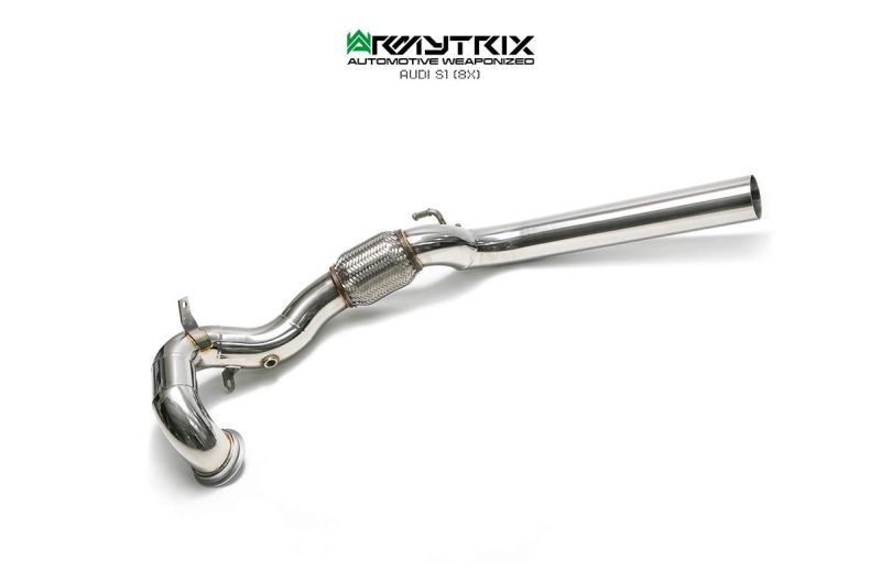 audi s1 8x armytrix valvetronic exhaust