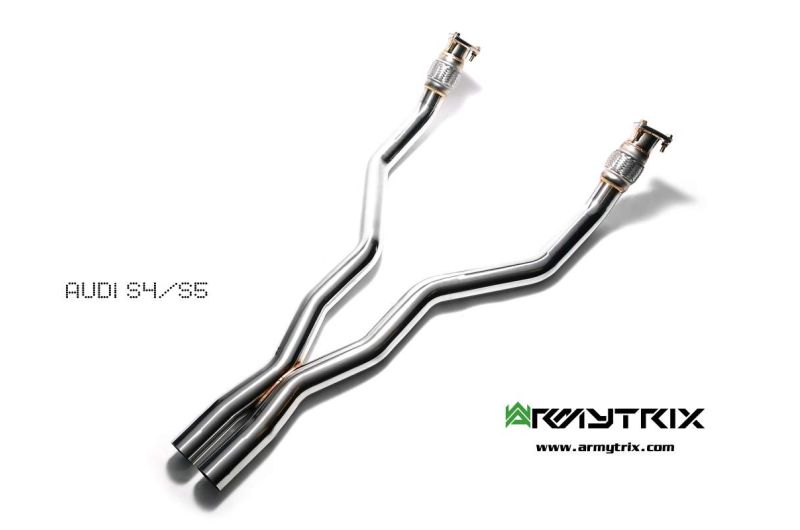 audi s5 b8 armytrix valvetronic exhaust